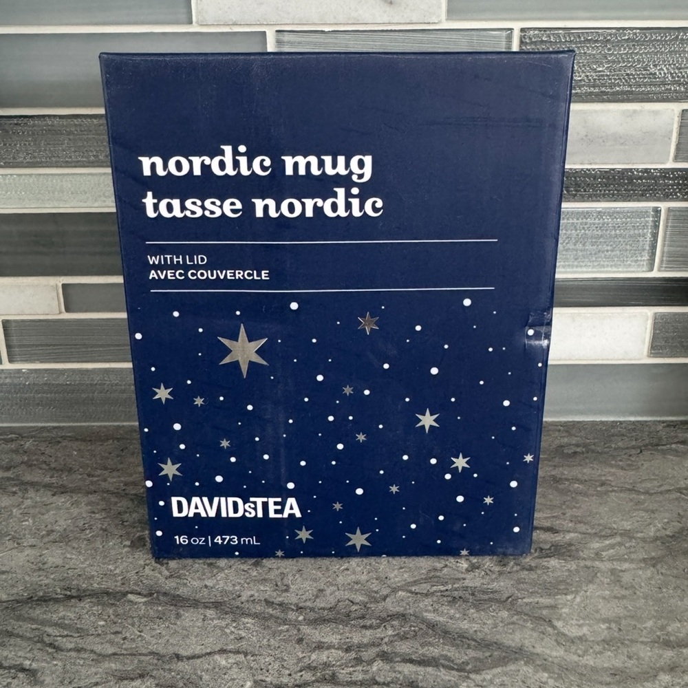 Nordic Mug with Lid - Blue